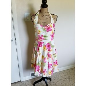 Vintage Tiki Hawaiian Pinup Dress